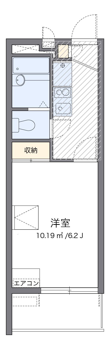 代表的な間取のため実際の間取とは異なる場合があります