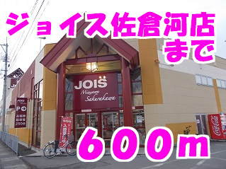 ジョイス佐倉河店まで600m