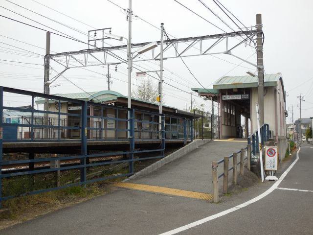 名鉄犬山線　大山寺駅まで1140m