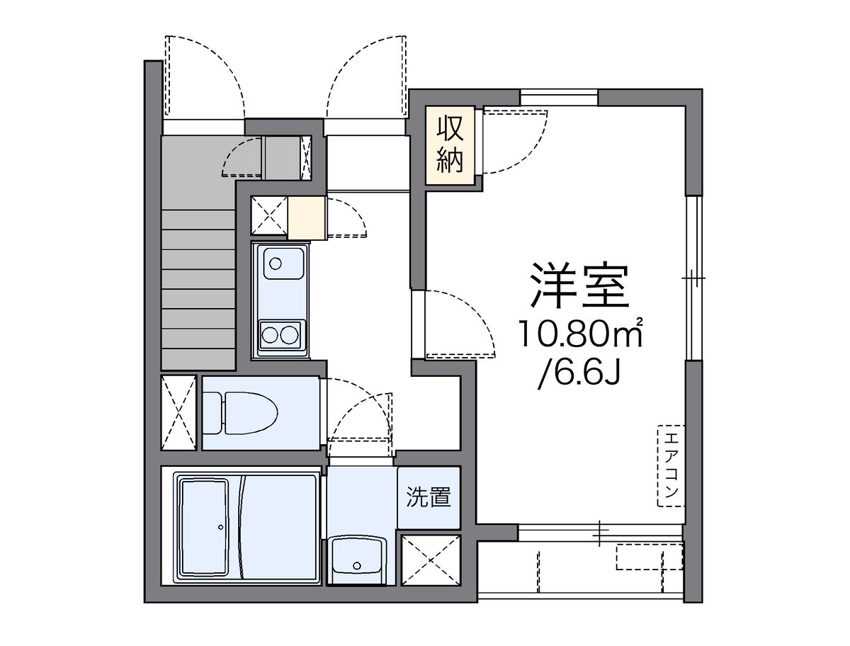 代表的な間取のため実際の間取とは異なる場合があります