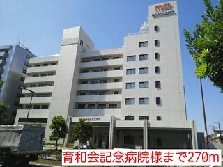 育和会記念病院様まで270m