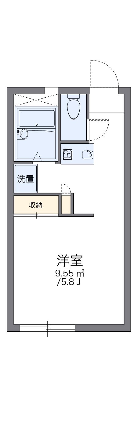 代表的な間取のため実際の間取とは異なる場合があります