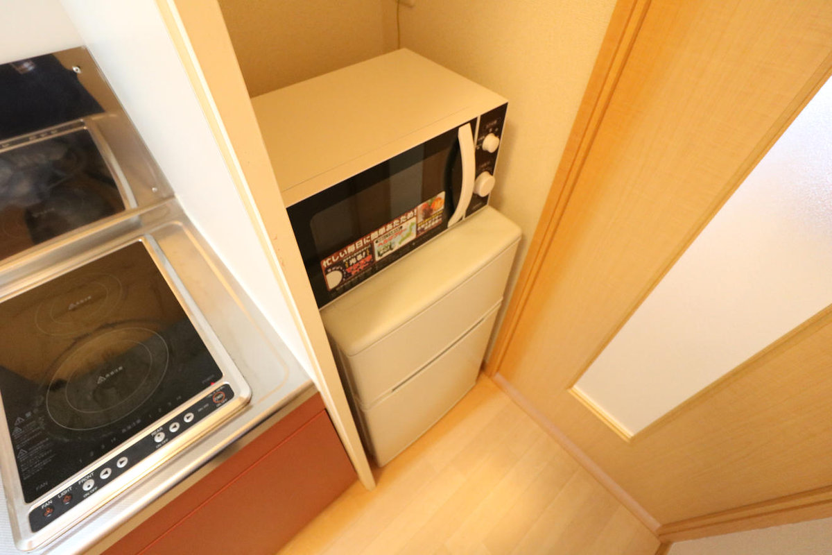 大型家具家電付きにより初めての一人暮らしの方も安心！