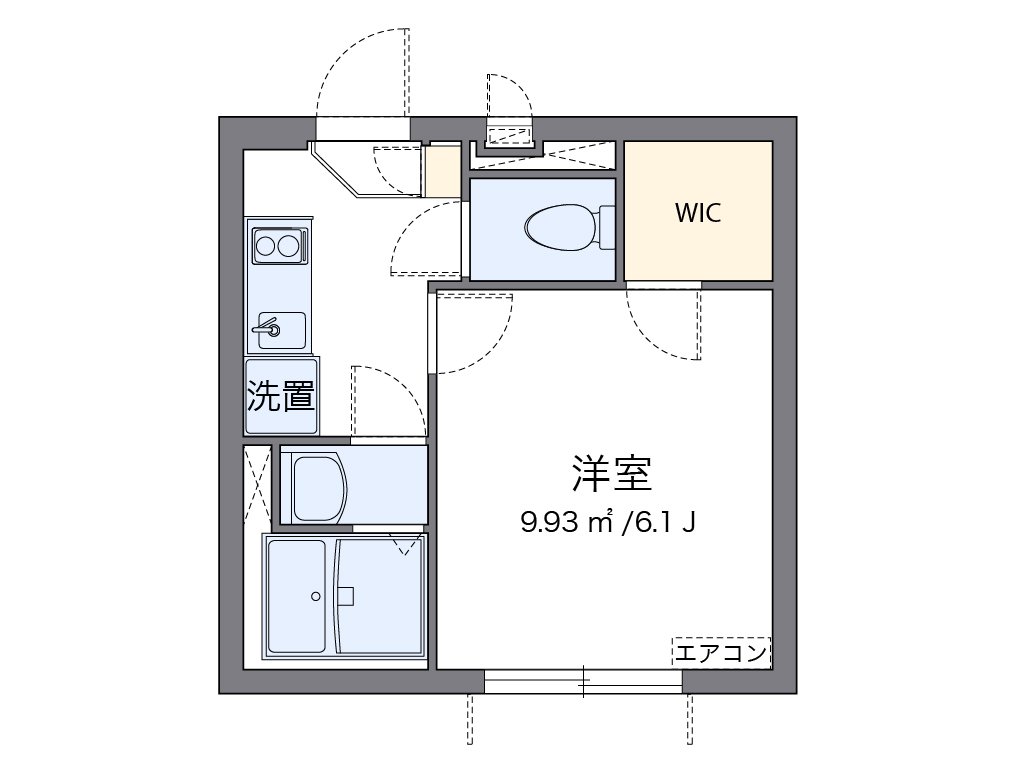 代表的な間取のため実際の間取とは異なる場合があります
