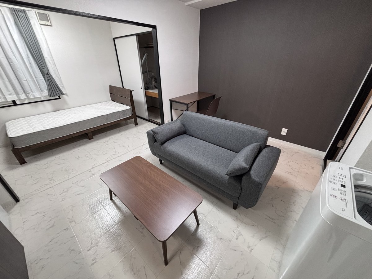 POROKARI北海道医療センターB/ネット無料/トイレ風呂別 - 札幌市西区 マンスリーマンション 札幌市西区 ウィークリーマンション