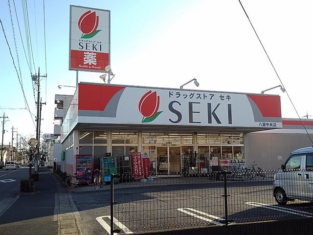 ドラッグストアセキまで1100m