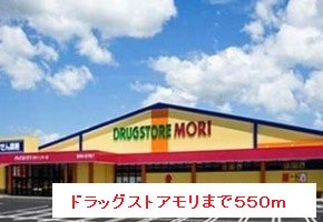 ドラッグストアモリまで550m