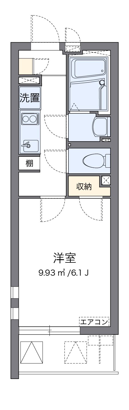 代表的な間取のため実際の間取とは異なる場合があります