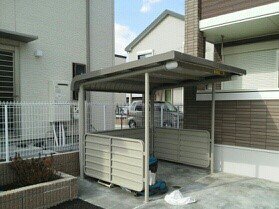 駐輪場まで0m