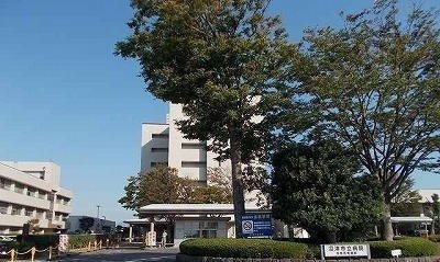 沼津市立病院まで3100m