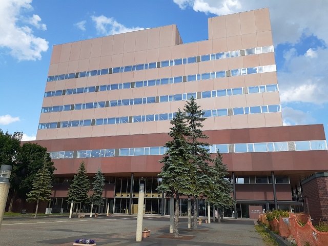 旭川市役所まで1500m