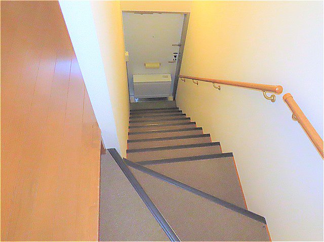 1階に玄関がある内階段のお部屋です