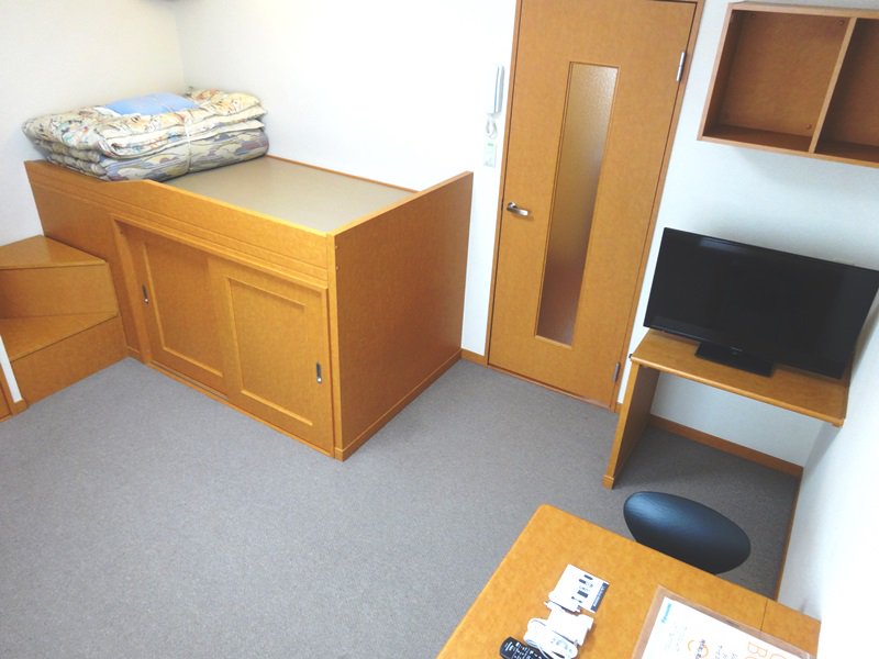お布団の有無は契約プランによって異なります。