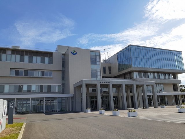 潟上市役所まで3617m