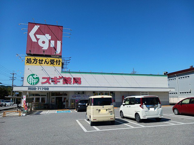 スギ薬局河瀬店様まで1300m