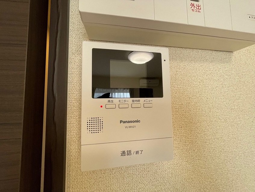 TVモニター付きインターフォン