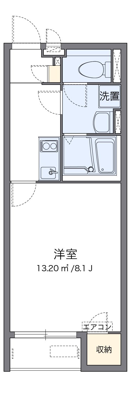 代表的な間取のため実際の間取とは異なる場合があります