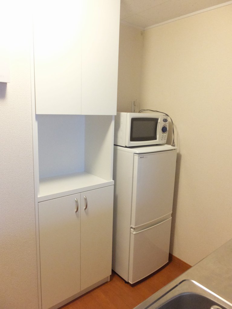 大型家電設置済みのお部屋です。
