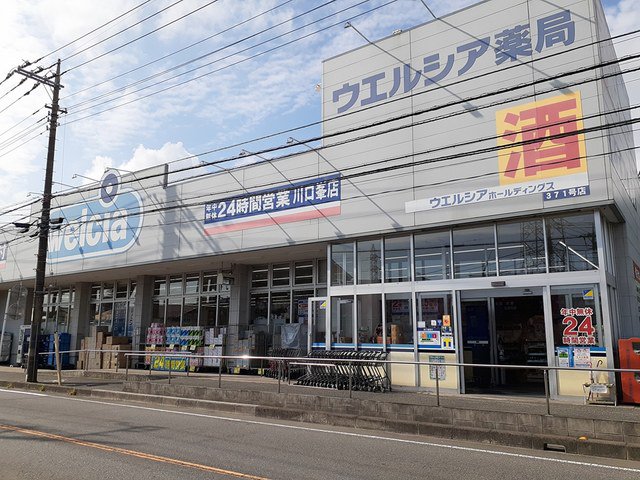 ウエルシア 川口峯店まで517m
