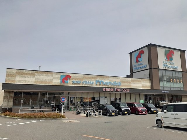 万代様まで88m