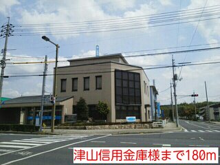 津山信用金庫様まで180m