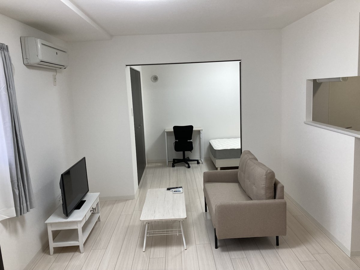 POROKARI発寒南B/エアコン/セミダブル/スーパー近く - 札幌市西区 マンスリーマンション 札幌市西区 ウィークリーマンション