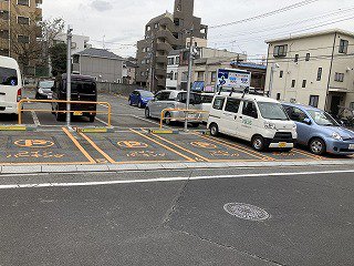 コインパーキングまで50m