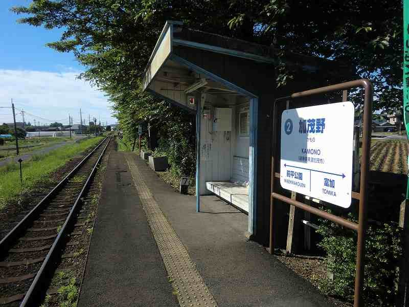 長良川鉄道加茂野駅まで1800m