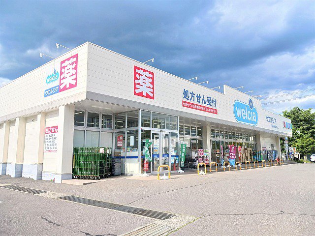 ウエルシア　岡谷長地店まで500m