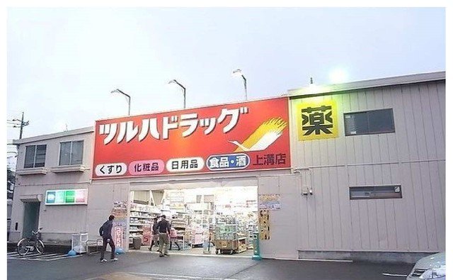 ツルハドラッグ上溝店まで650m
