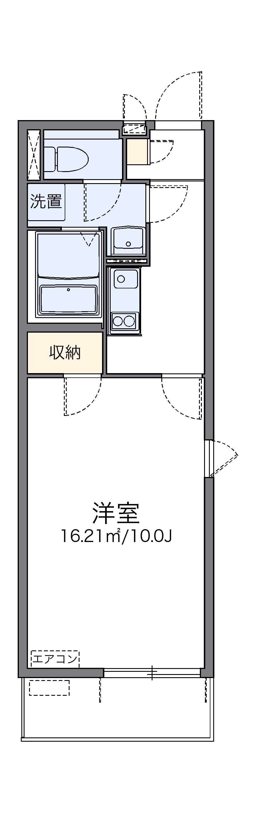 代表的な間取のため実際の間取とは異なる場合があります