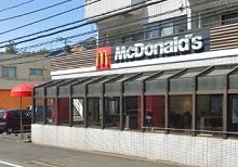 マクドナルド　横須賀武店まで460m
