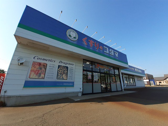 くすりのコダマ上越鴨島店まで800m