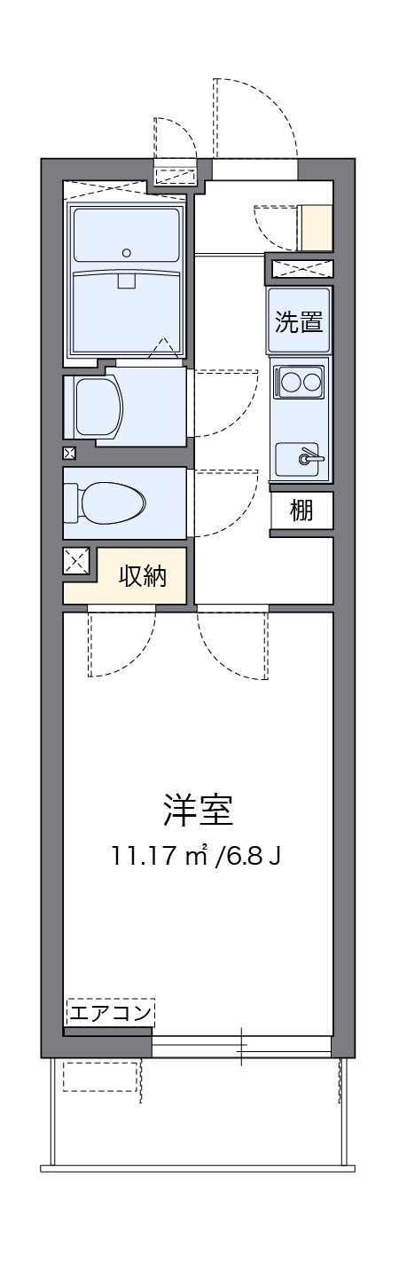 代表的な間取のため実際の間取とは異なる場合があります