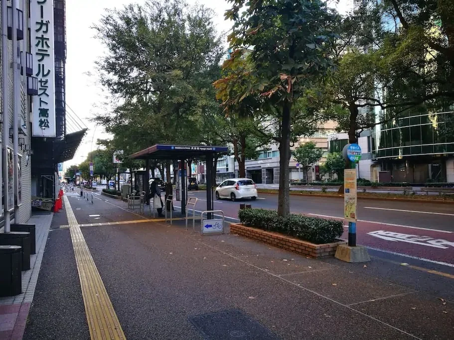 空港行リムジンバス乗り場