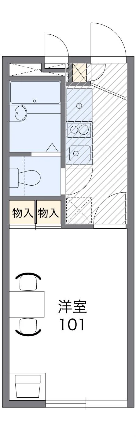 代表的な間取のため実際の間取とは異なる場合があります