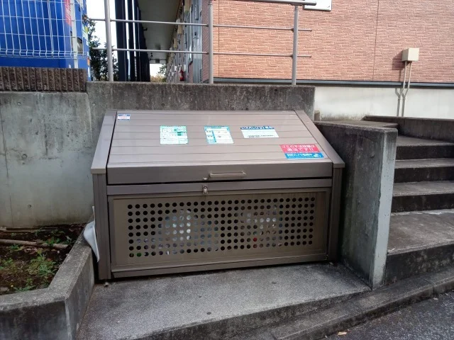 ゴミ置き場です。