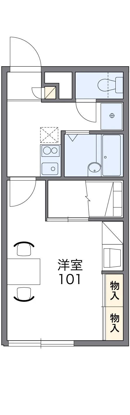代表的な間取のため実際の間取とは異なる場合があります