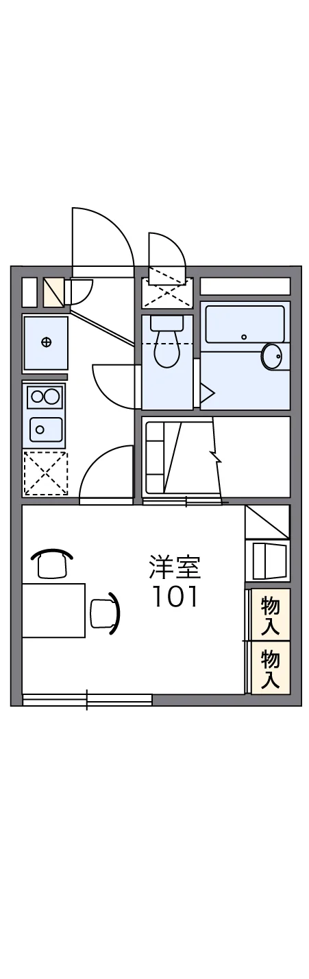 代表的な間取のため実際の間取とは異なる場合があります
