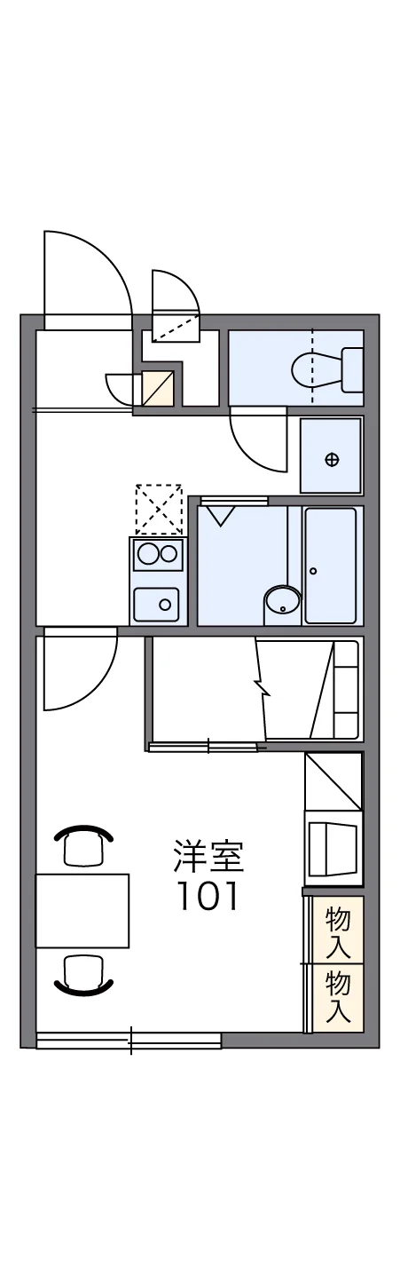 代表的な間取のため実際の間取とは異なる場合があります