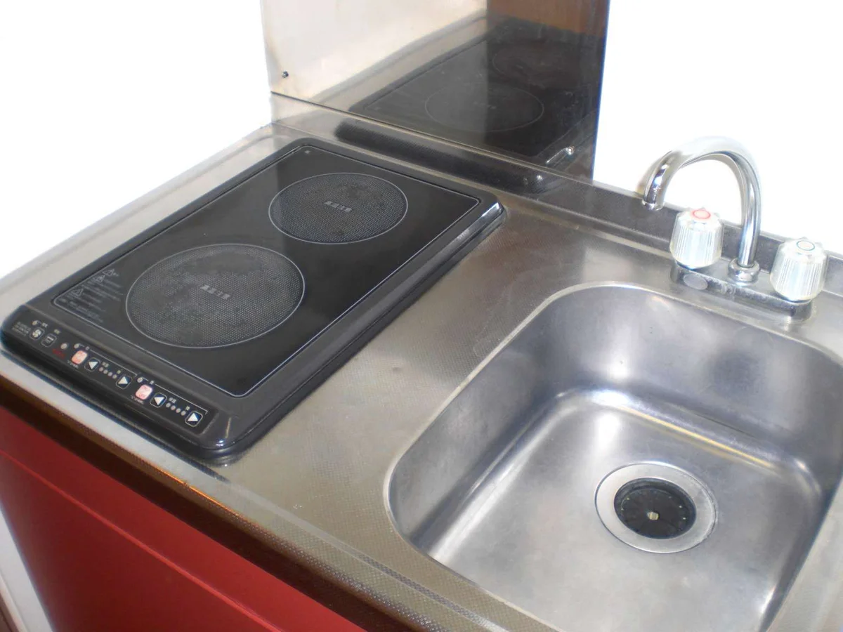 安全設計の電磁調理器です。