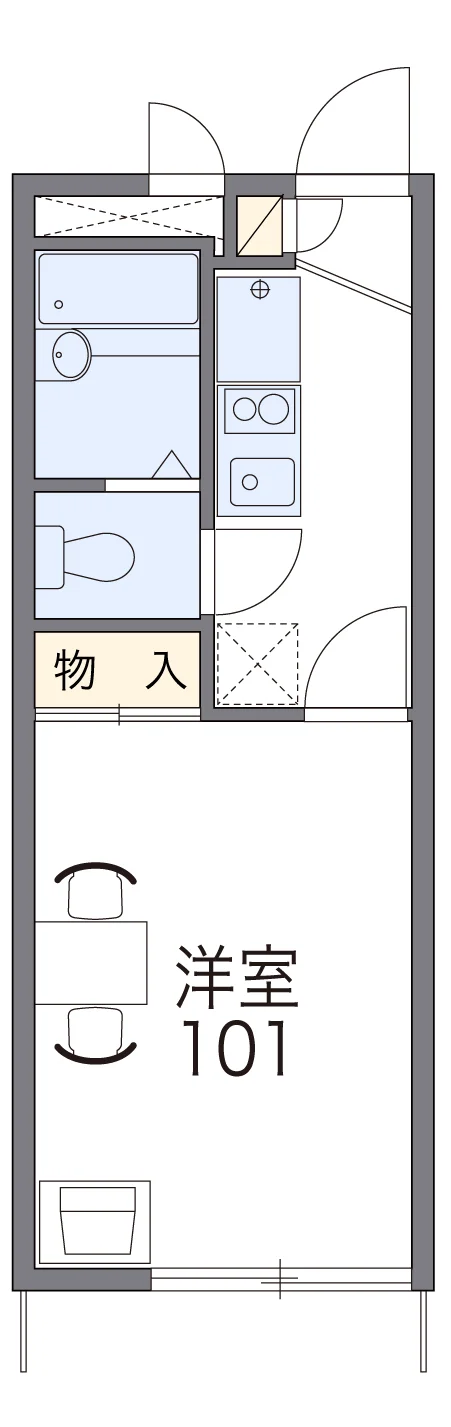 代表的な間取のため実際の間取とは異なる場合があります