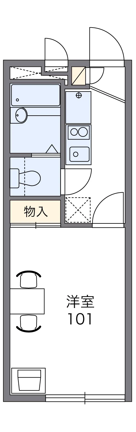 代表的な間取のため実際の間取とは異なる場合があります