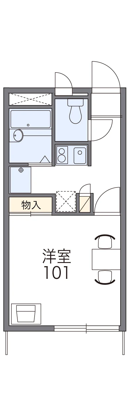 代表的な間取のため実際の間取とは異なる場合があります
