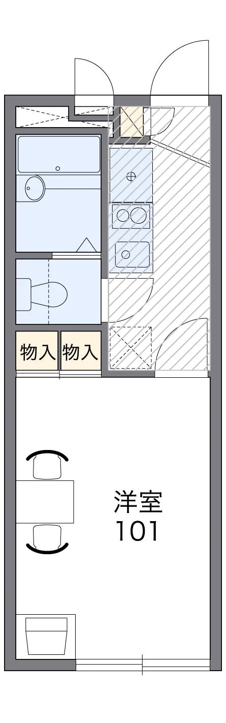 代表的な間取のため実際の間取とは異なる場合があります