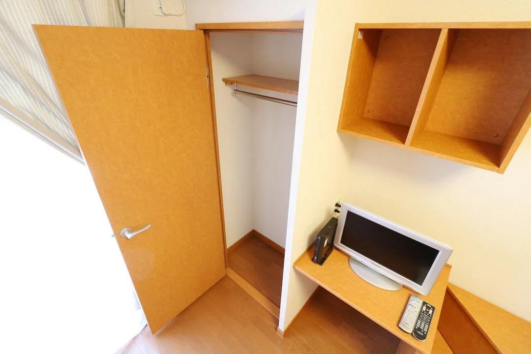 大切な衣類を収納出来るクローゼットを完備！