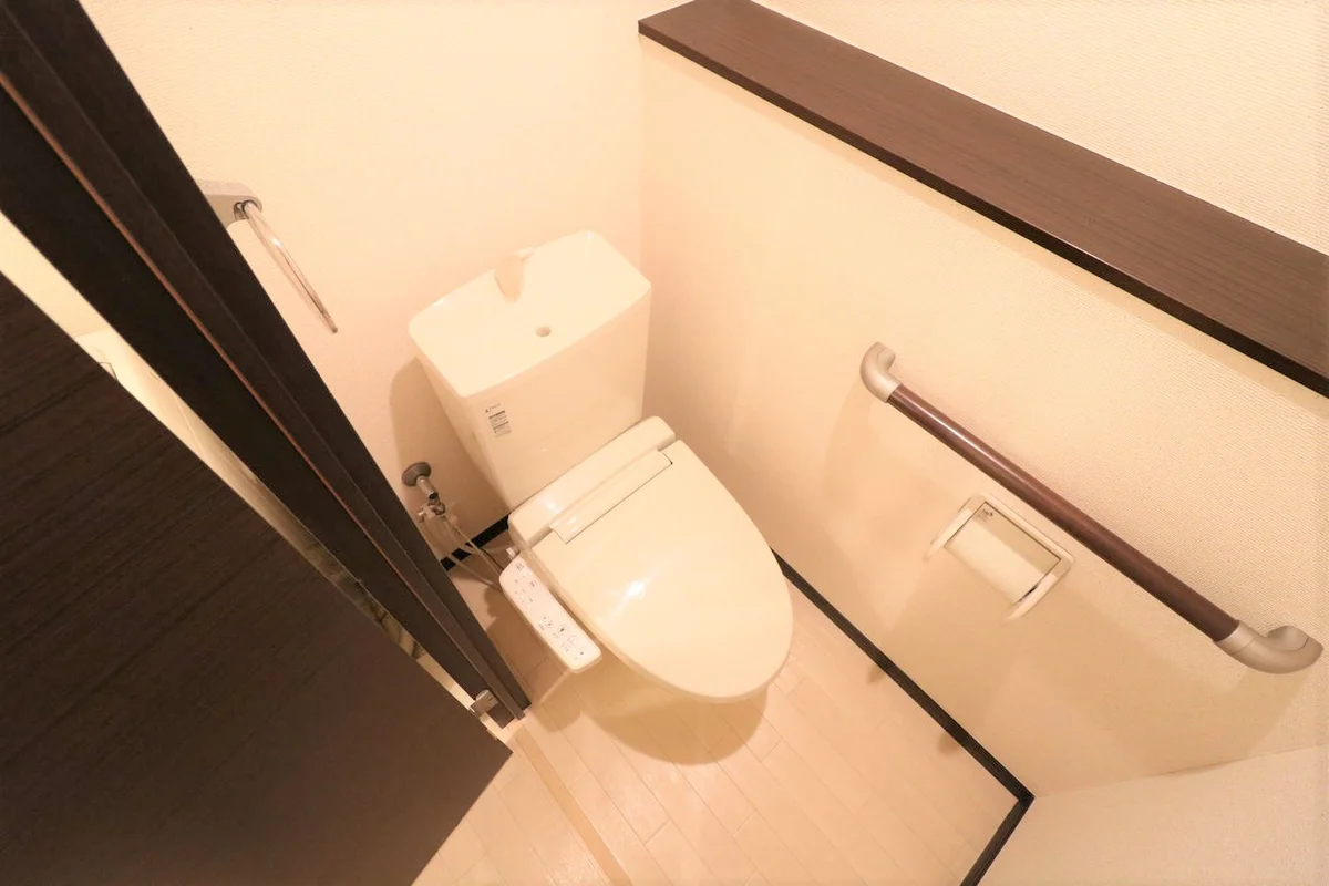 温水洗浄便座を完備しており快適な毎日を！