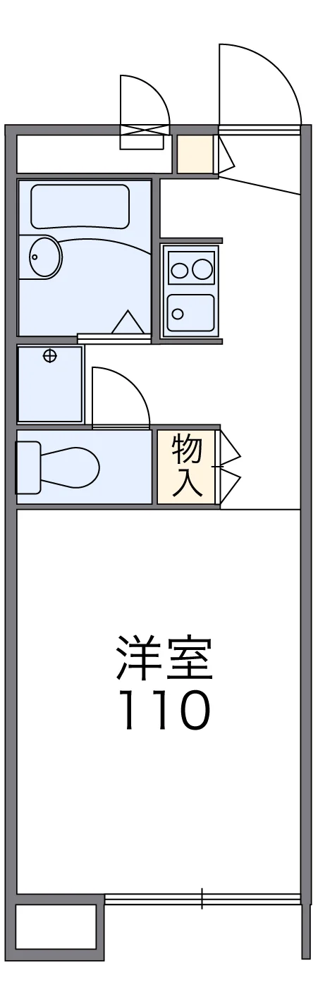代表的な間取のため実際の間取とは異なる場合があります