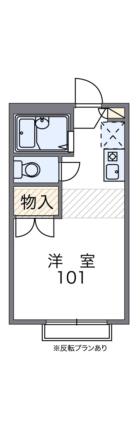 代表的な間取のため実際の間取とは異なる場合があります