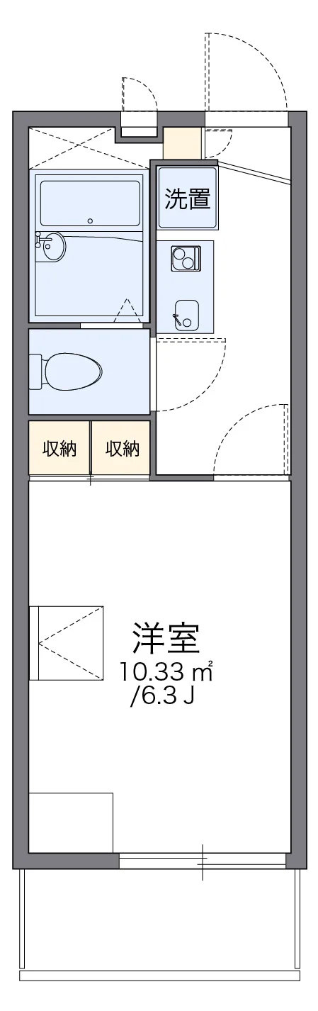 代表的な間取のため実際の間取とは異なる場合があります